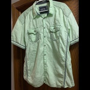 Buckle Black Relaxed Fit button up shirt